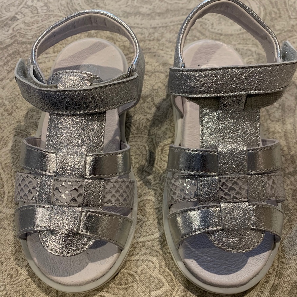 Naturino Toddler Silver Sandals